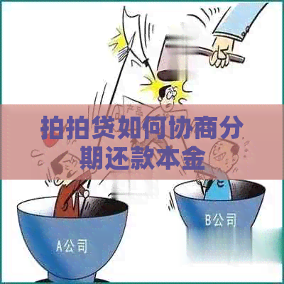 如何协商分期还款本金