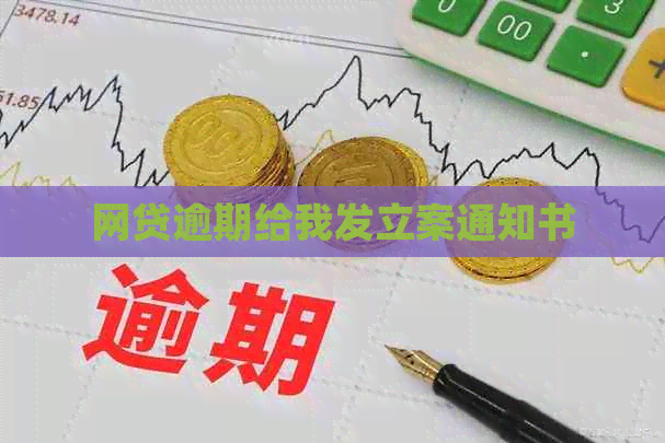 网贷逾期给我发立案通知书