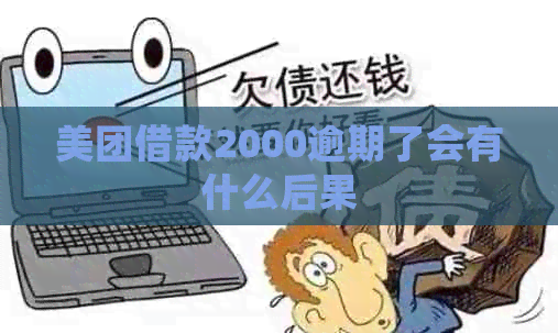 美团借款2000逾期了会有什么后果