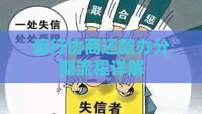 建行协商还款办分期流程详解