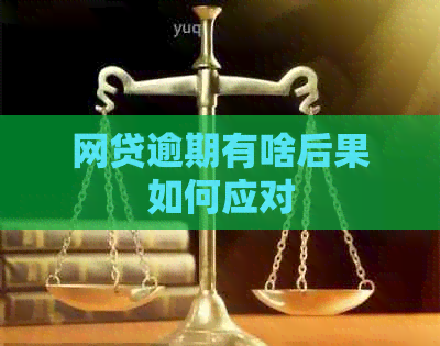 网贷逾期有啥后果如何应对