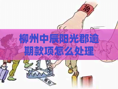 柳州中辰阳光郡逾期款项怎么处理