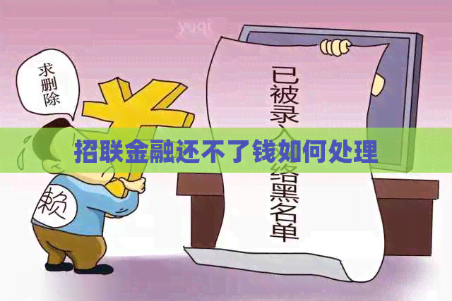 招联金融还不了钱如何处理