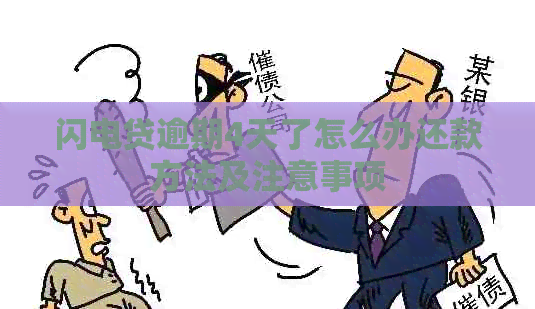 闪电贷逾期4天了怎么办还款方法及注意事项