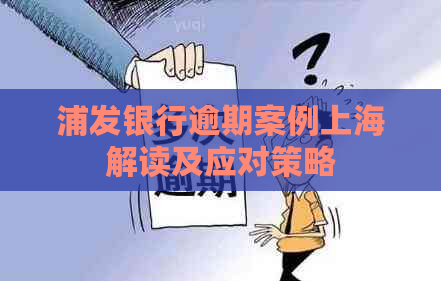 浦发银行逾期案例上海解读及应对策略