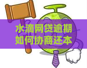 水滴网贷逾期如何协商还本金及利息