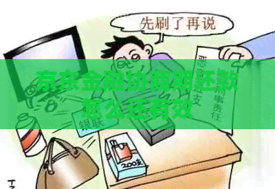 京东金融协商期还款怎么还有效