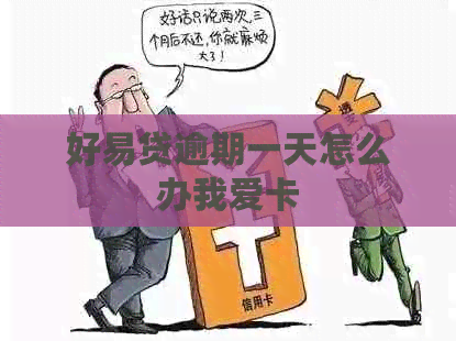 好易贷逾期一天怎么办我爱卡