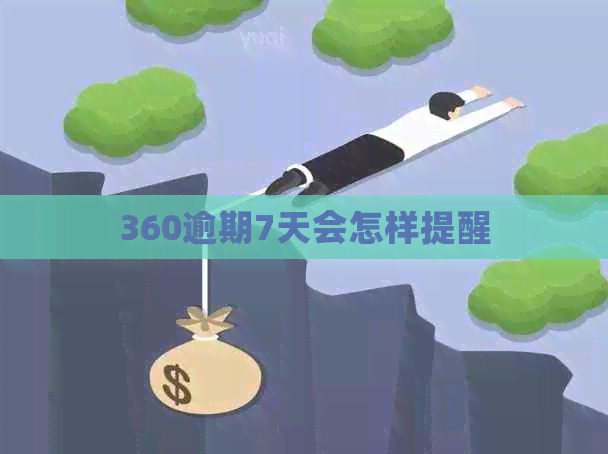 360逾期7天会怎样提醒