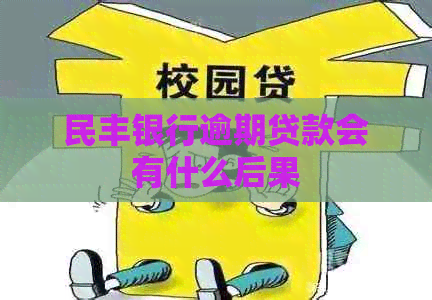 民丰银行逾期贷款会有什么后果