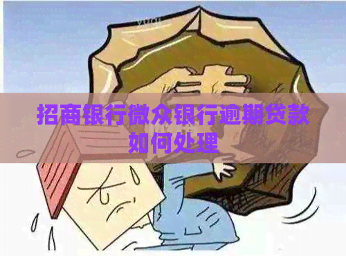 招商银行微众银行逾期贷款如何处理