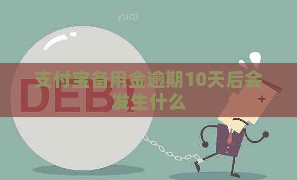 支付宝备用金逾期10天后会发生什么