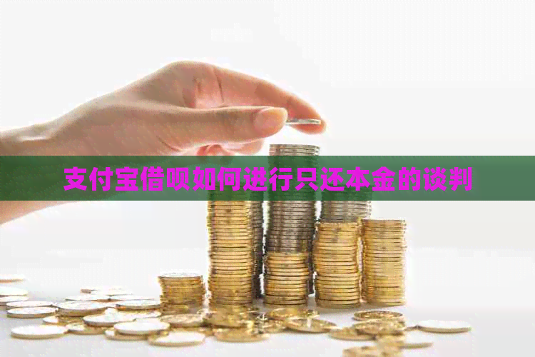 支付宝借呗如何进行只还本金的谈判