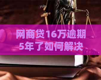 网商贷16万逾期5年了如何解决