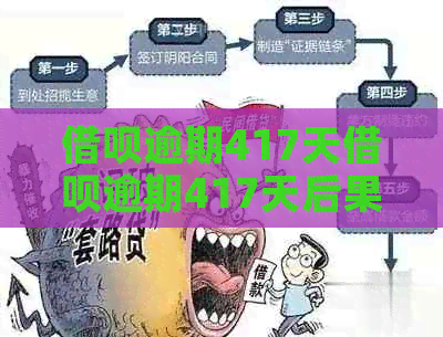 借呗逾期417天借呗逾期417天后果如何