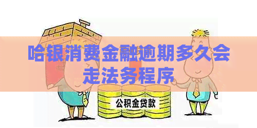 哈银消费金融逾期多久会走法务程序