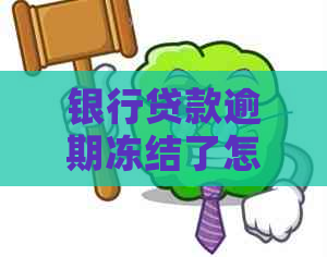 银行贷款逾期冻结了怎么解冻