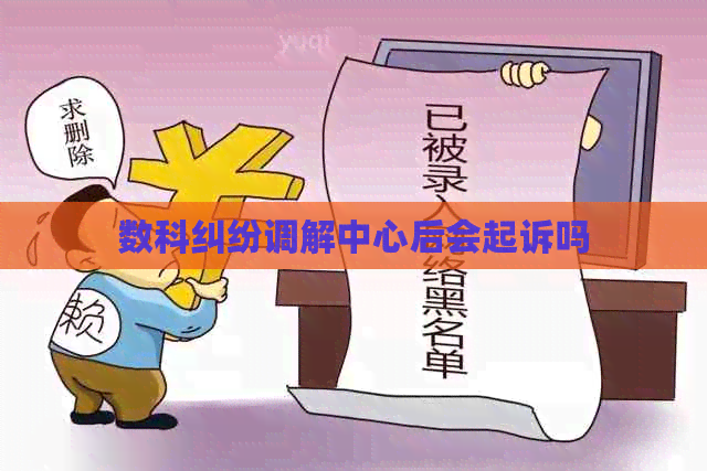 数科纠纷调解中心后会起诉吗