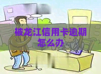 被龙江信用卡逾期怎么办