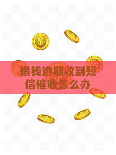 借钱逾期收到短信怎么办