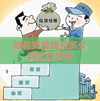 微粒贷借钱是多少利息会怎样