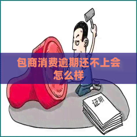 包商消费逾期还不上会怎么样