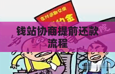 钱站协商提前还款流程