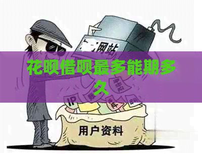 花呗借呗最多能期多久