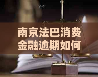 南京法巴消费金融逾期如何进行协商处理