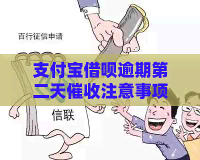 支付宝借呗逾期第二天注意事项