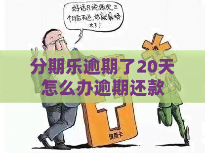 逾期了20天怎么办逾期还款