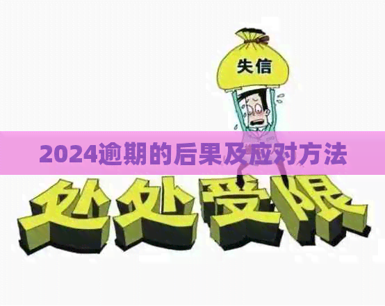 2024逾期的后果及应对方法