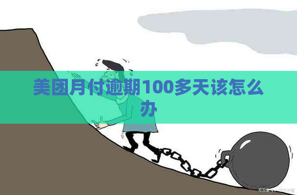 美团月付逾期100多天该怎么办