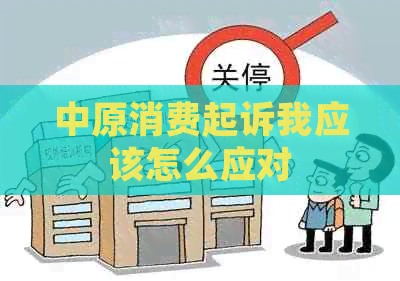 中原消费起诉我应该怎么应对