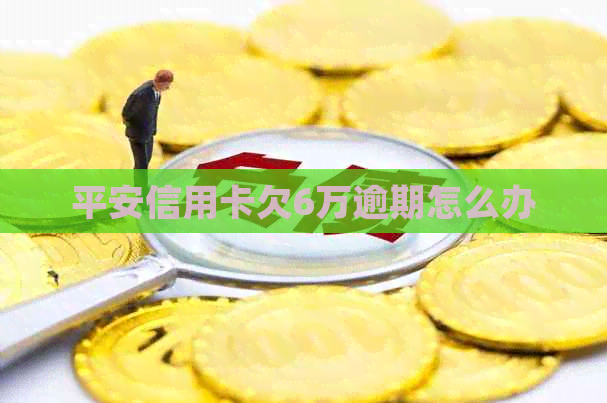 平安信用卡欠6万逾期怎么办