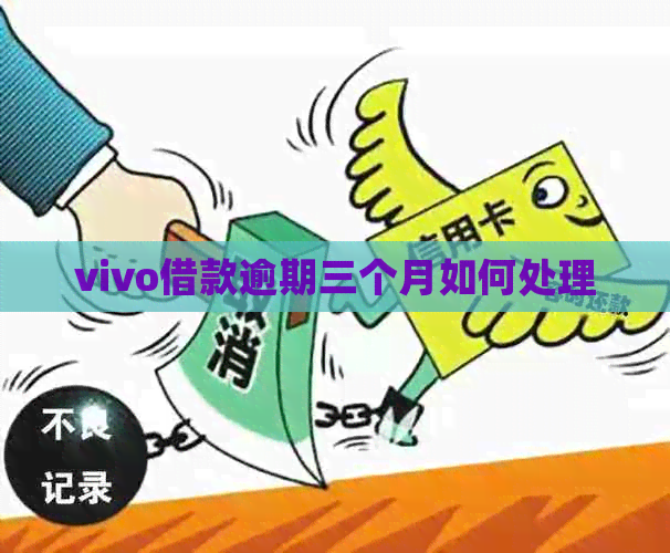 vivo借款逾期三个月如何处理