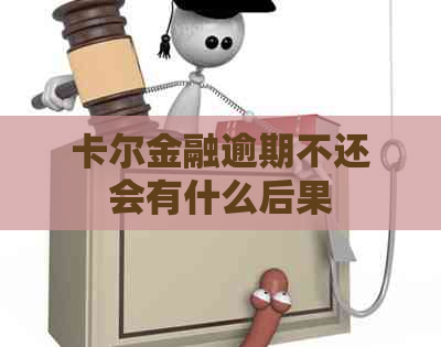 卡尔金融逾期不还会有什么后果