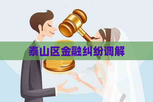 泰山区金融纠纷调解