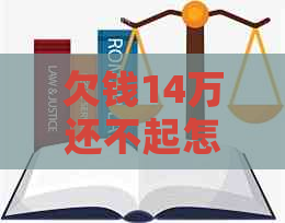 欠钱14万还不起怎么办