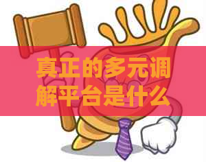 真正的多元调解平台是什么样的功能与特点