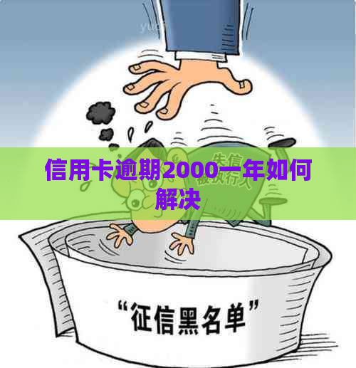 信用卡逾期2000一年如何解决