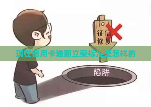 现在信用卡逾期立案标准是怎样的