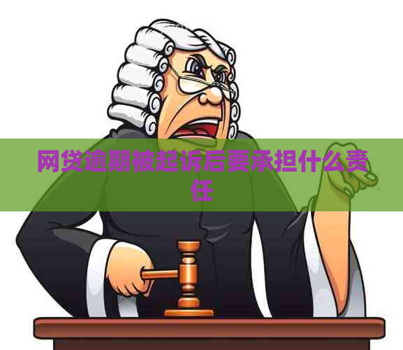 网贷逾期被起诉后要承担什么责任