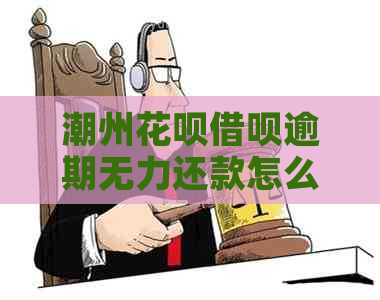 潮州花呗借呗逾期无力还款怎么办