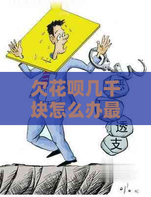 欠花呗几千块怎么办最有效果