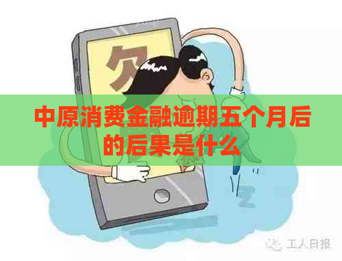 中原消费金融逾期五个月后的后果是什么