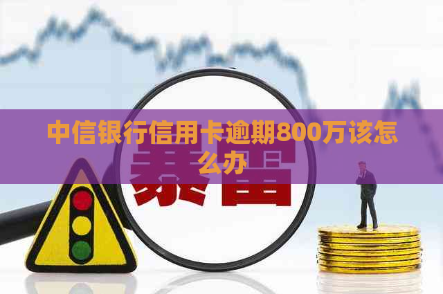 中信银行信用卡逾期800万该怎么办