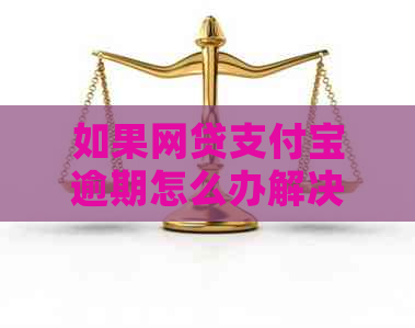 如果网贷支付宝逾期怎么办解决方法