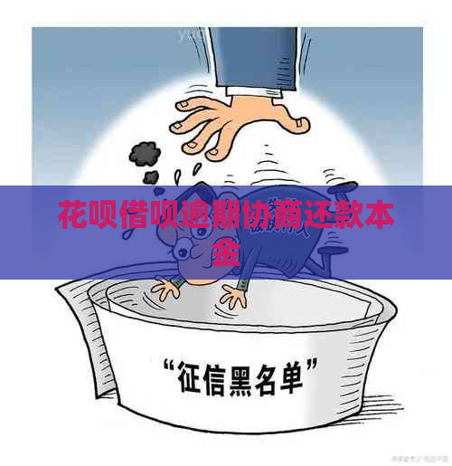 花呗借呗逾期协商还款本金