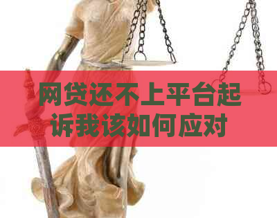 网贷还不上平台起诉我该如何应对